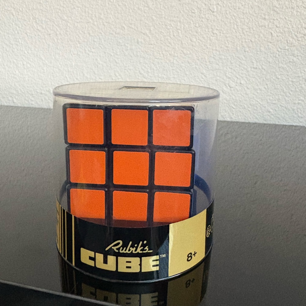 Rubik's Cube - Orange Face Classic 3x3 Puzzle